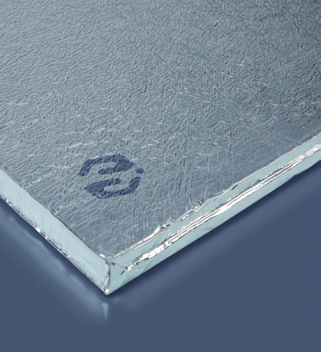 SiliCore-Platte mit aluminiumbeschichteter Umhüllung